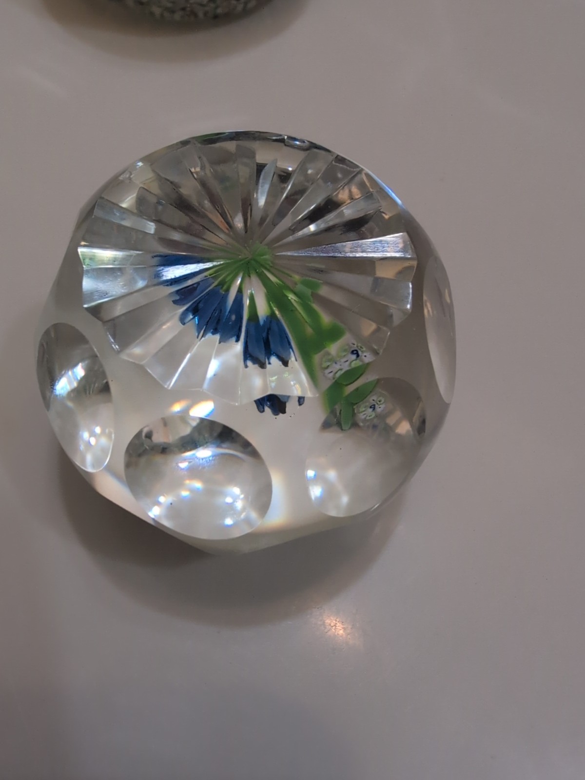 Perthshire Annual Collection 1978C Limited Edition Bluebell Faceted Paperweight