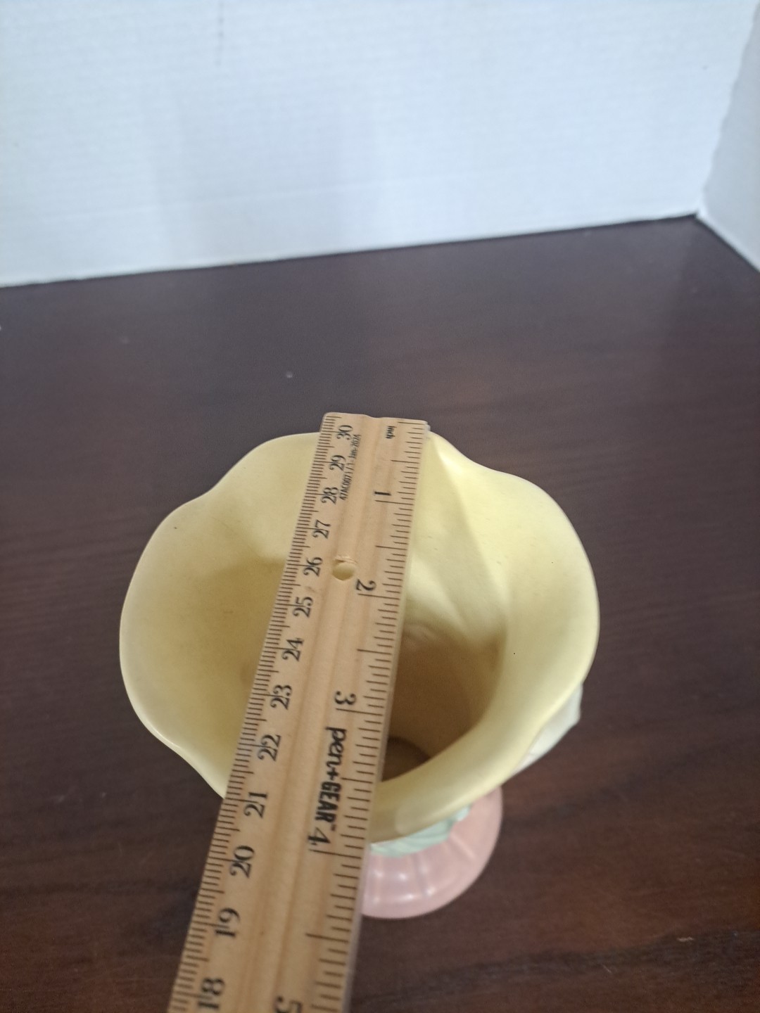 Hull Pottery Art Wildflowe Pink And Yellow Vase W-3-51/2