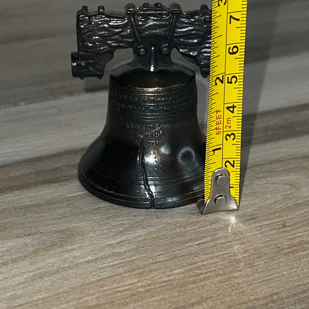 Vintage Liberty Bell Bicentennial Working Metal Bell