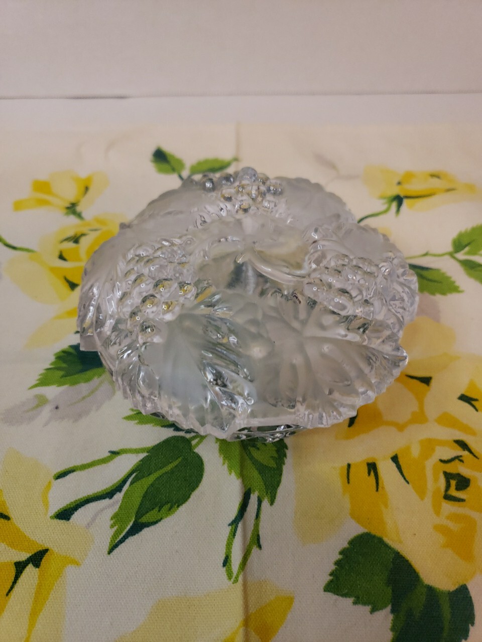 Irving W. Rice & Co. (Irice) Imperial Glass Art Nouveau Box Candy Dish Mcm