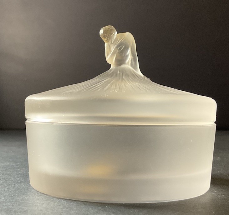 Lalique Frosted Ballerina Dresser Box 1 Of My Over 400 + Lalique Listings