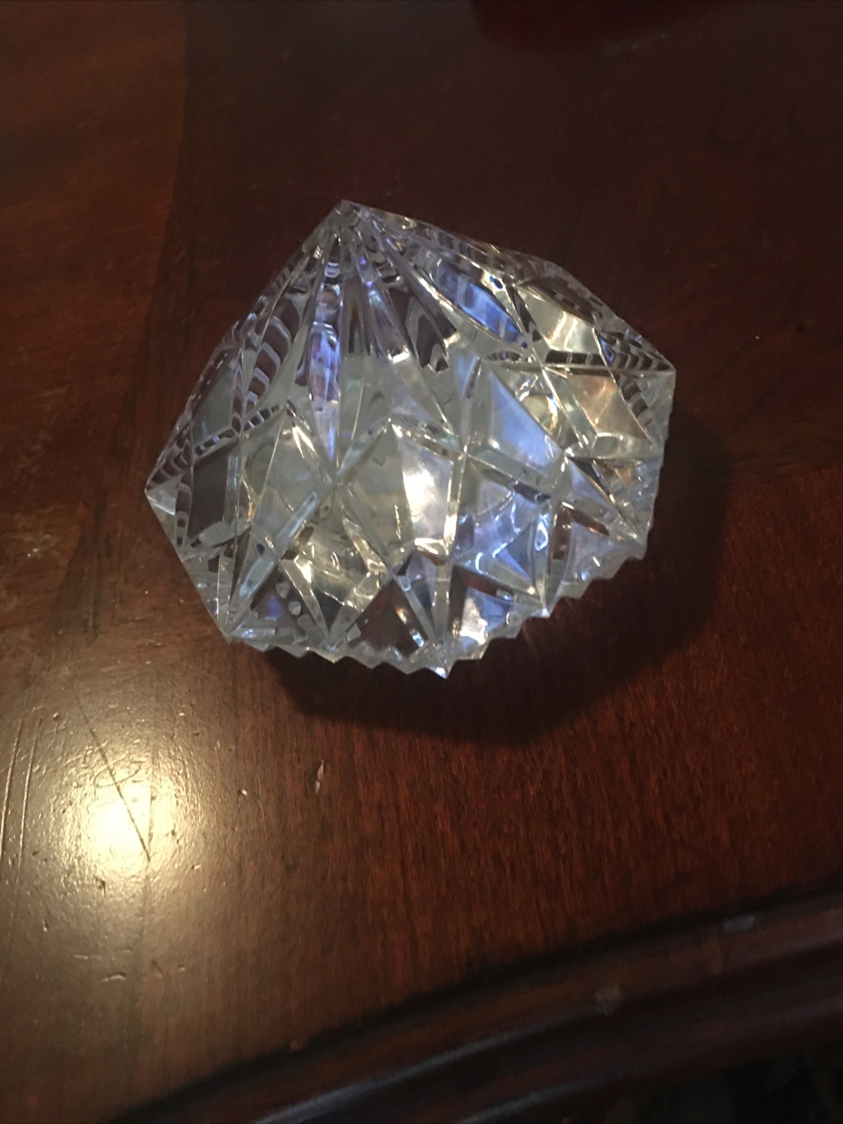 Waterford Crystal Clock ( Diamond Shape)