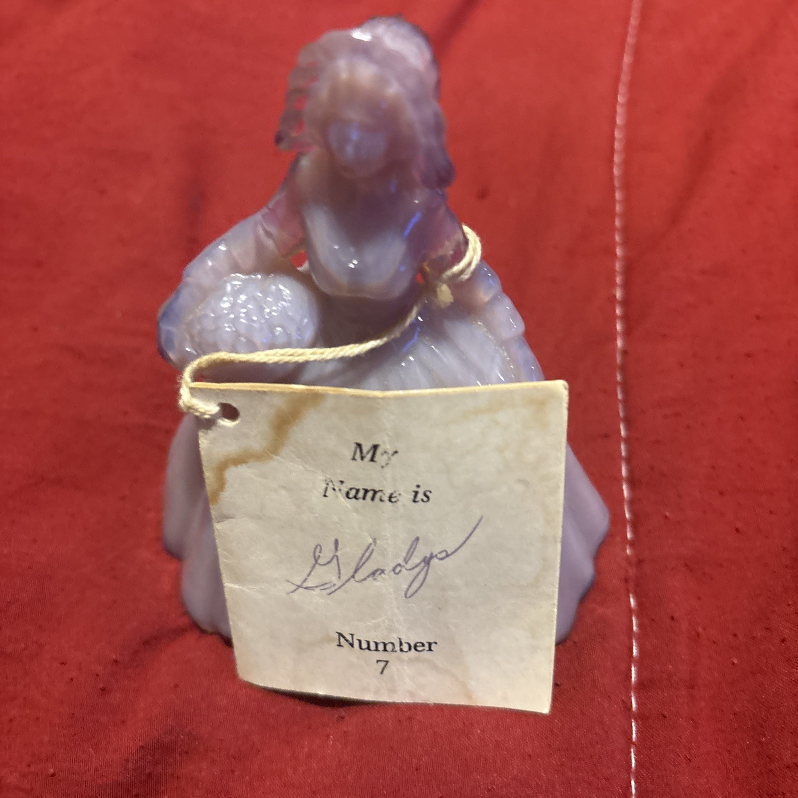 Boyd Art Glass Elizabeth Or Louise Figurine