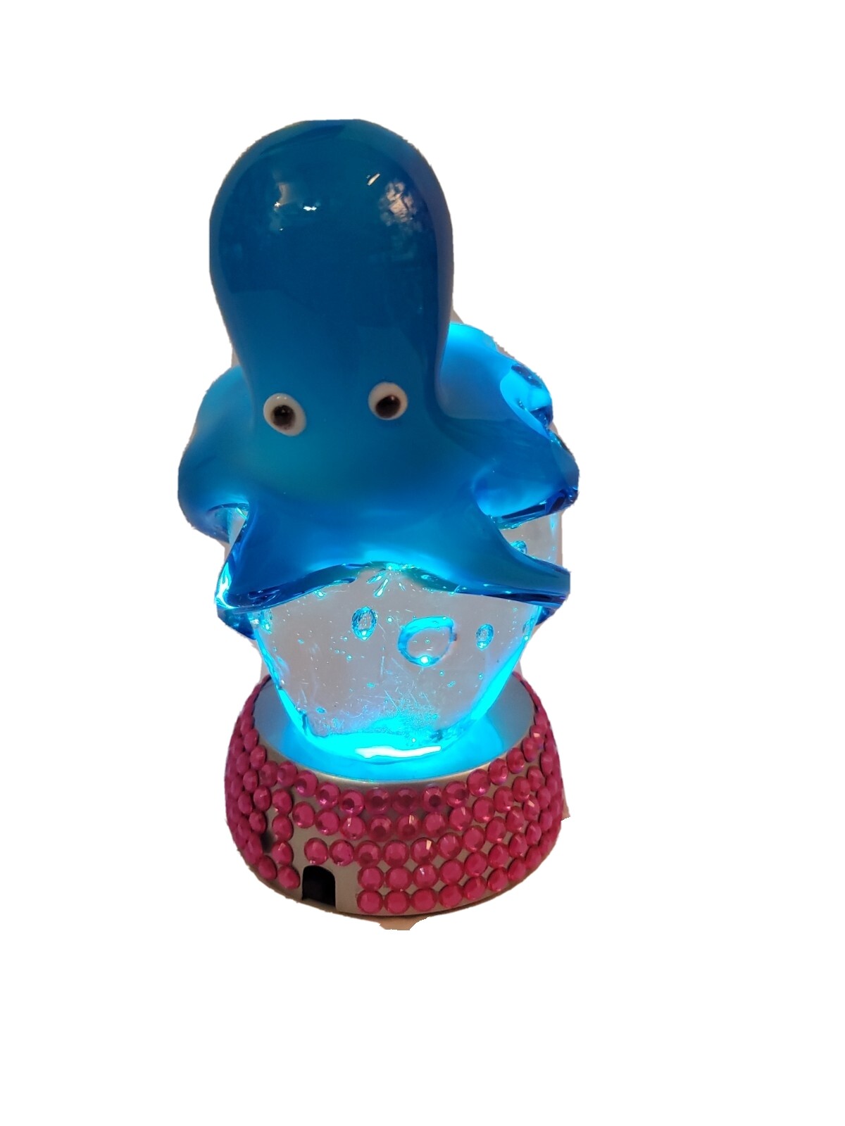 6″ Tall X 3.5″ Wide Octopus Figurine, Paper Weight, Murano Style