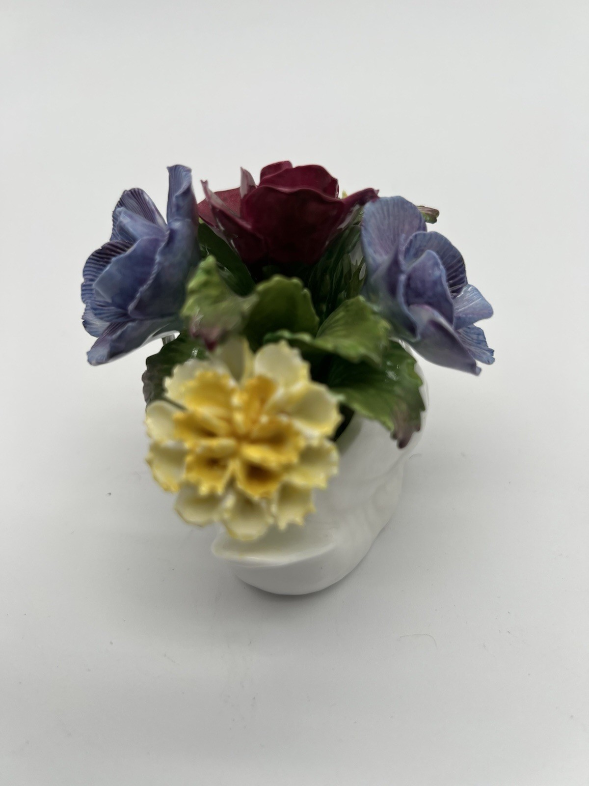 Aynsley Swan Bouquet 4.5″ England Fine Bone China Perfect Condition