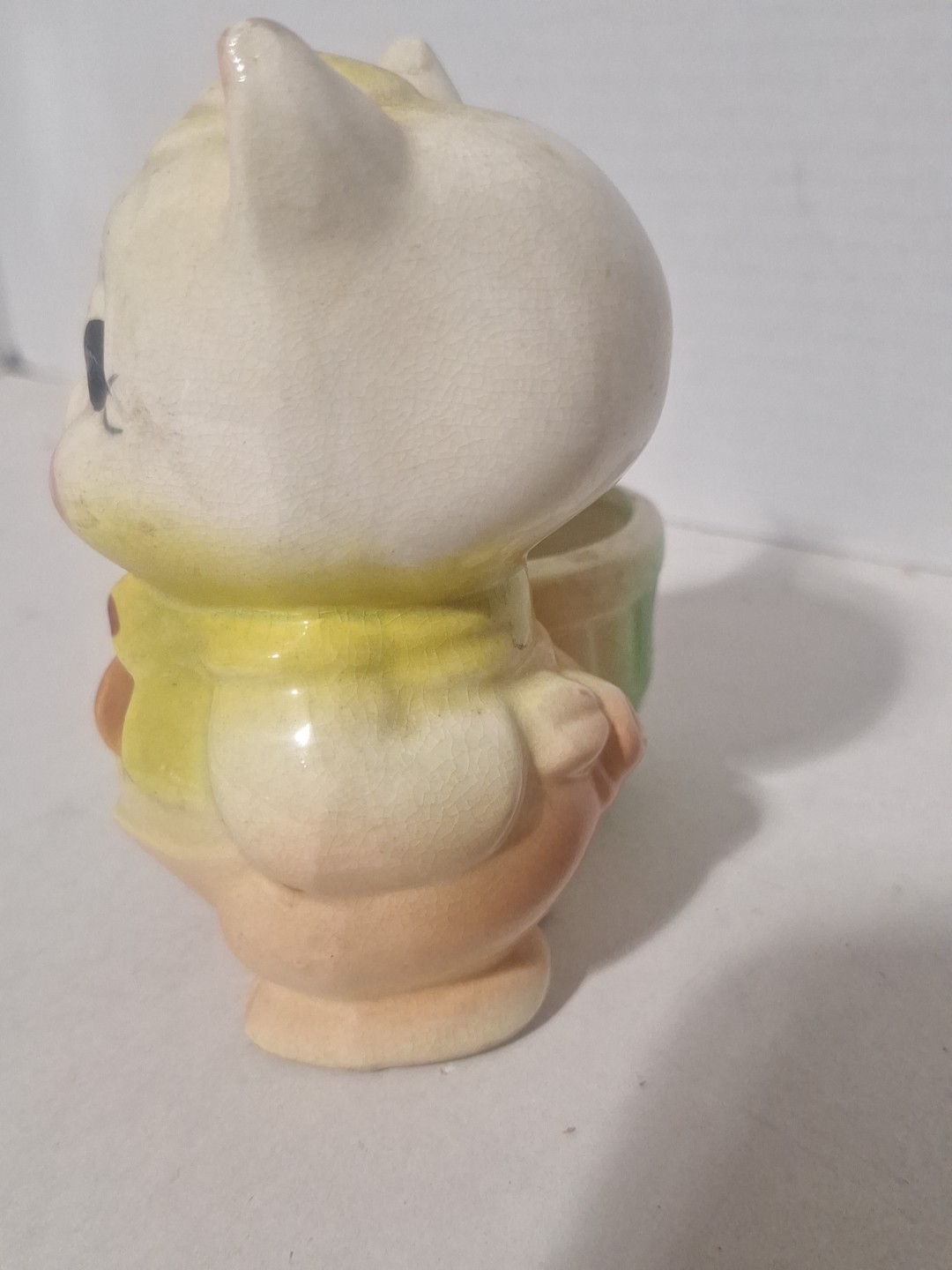 Vintage Shawnee Pottery Pig Ceramic Planter 4.75″ Anthropomorphic