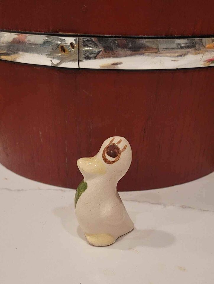 Vintage 1940’s Rio Hondo California Pottery Duck Figurine