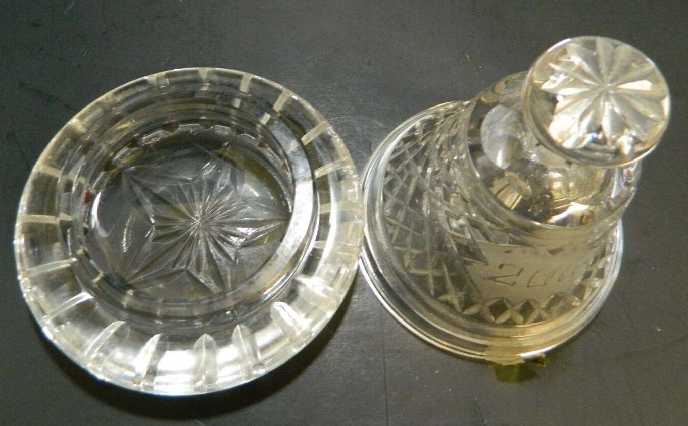 Vintage Waterford Crystal United States Bicentennial Bell w/ Base (1976) Excell