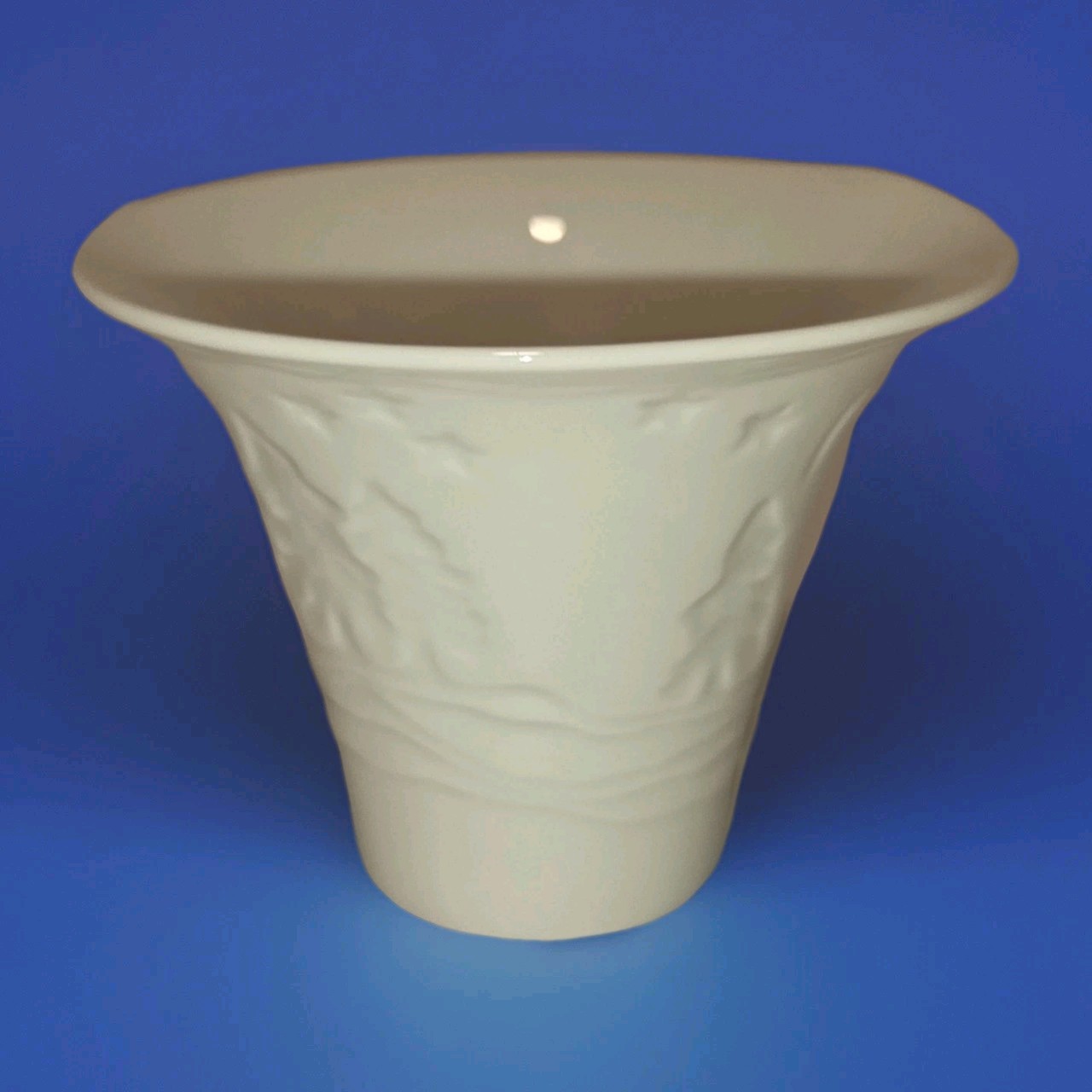 Rorstrand Tealight Candle Holder White Porcelain Christmas Winter Sweden