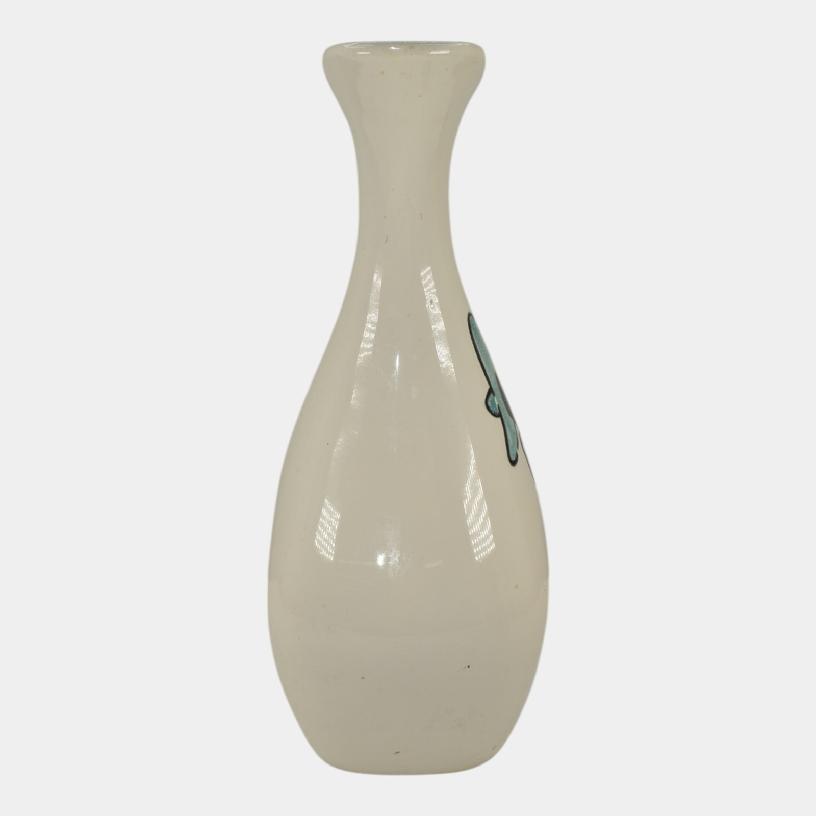 Hull Tropicana 1959 Vintage White Pottery Fishing Man Ewer 56