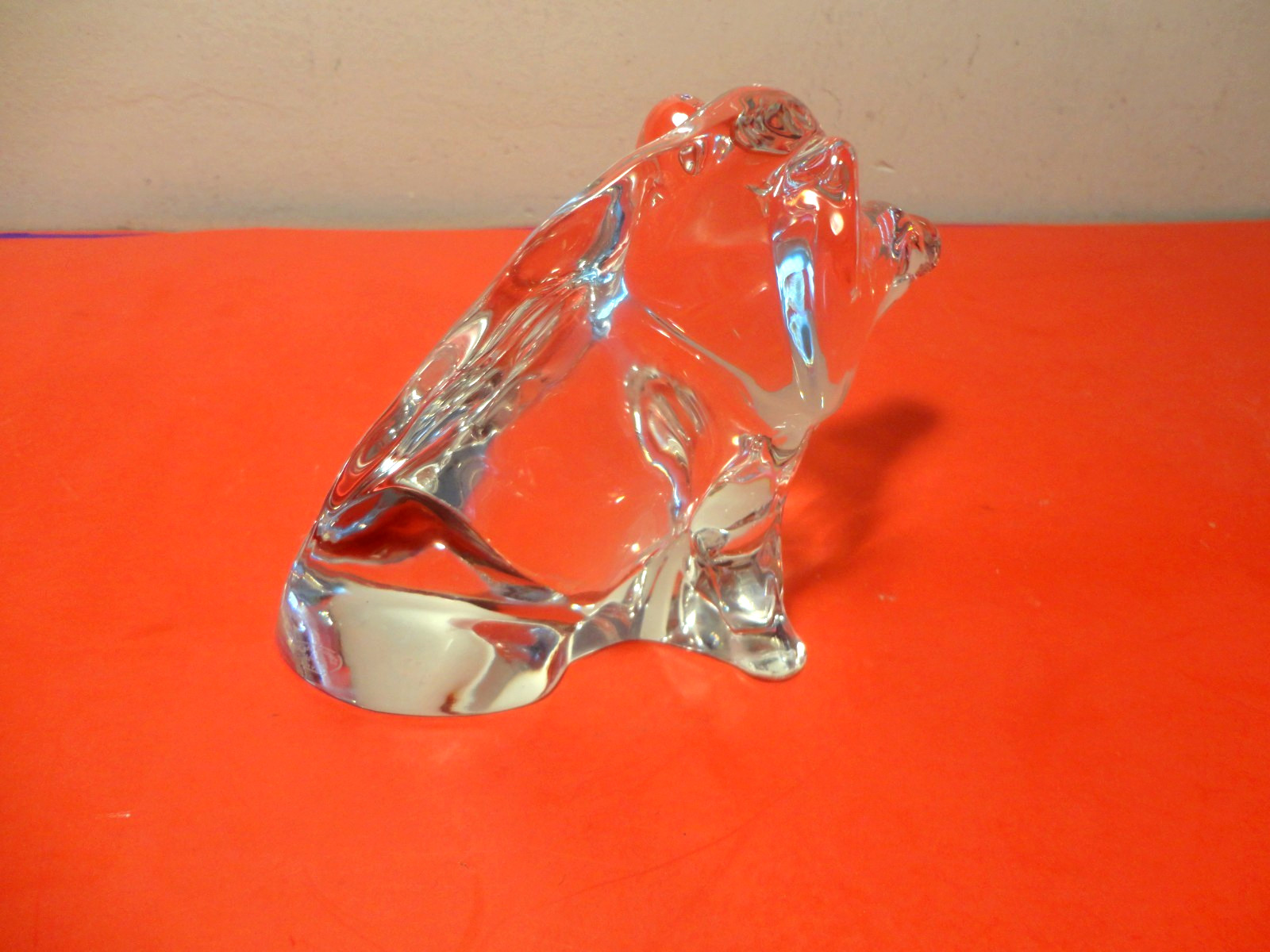 2019 Baccarat Crystal Wild Boar Figurine