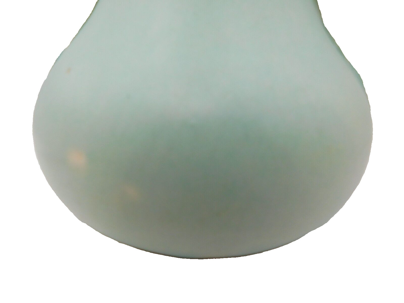 Vtg 1940’s McCoy Pottery Art Deco Matte Mint Seafoam Green Vase Urn 9.5″ T