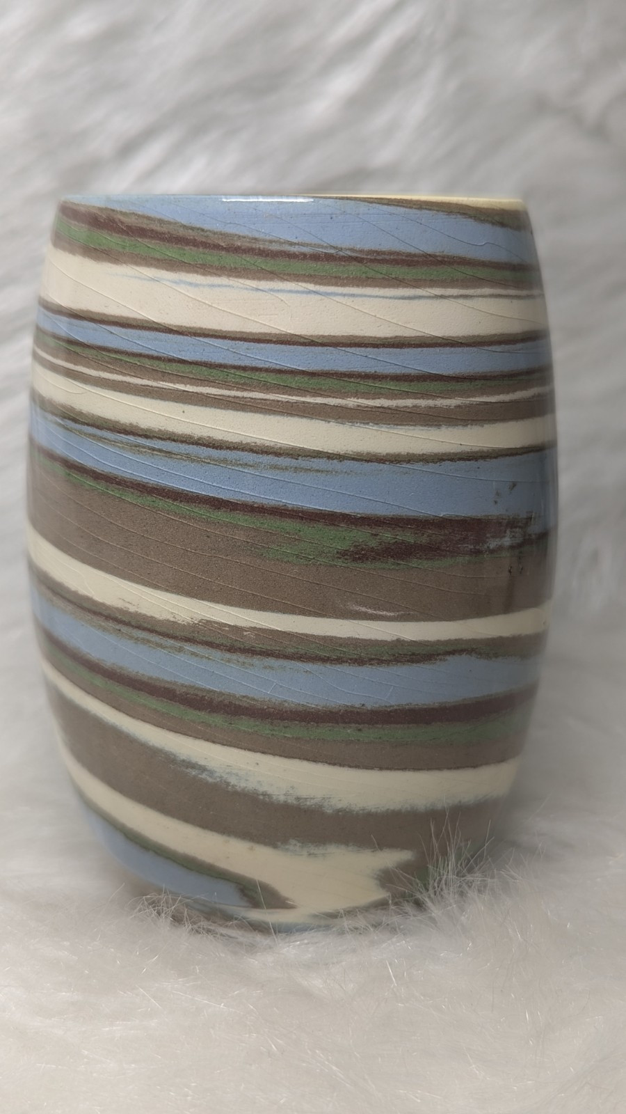 Desert Sands Pottery Handmade California Nice Niloak Inspired 5 x 3.25 inches