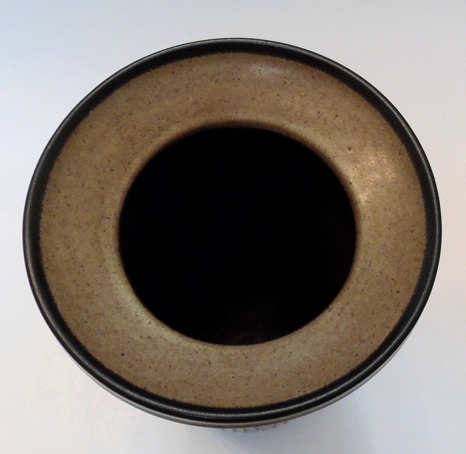 Vtg Harrison McIntosh 1914-2016 Claremont CA Modernist Stoneware Pottery Vase 9″