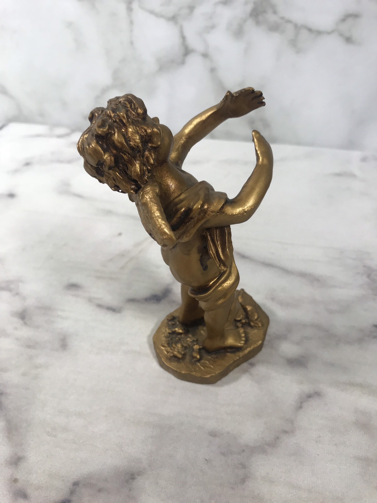 ANGEL Gold Color Display Figurine Table Top Collectible Home Decoration Decor