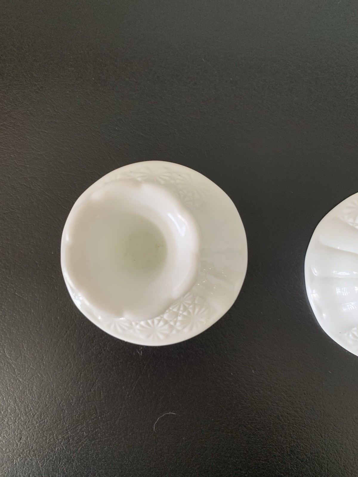 Vintage Fenton White Milk Glass Candlestick Holders – Daisy & Button Pattern