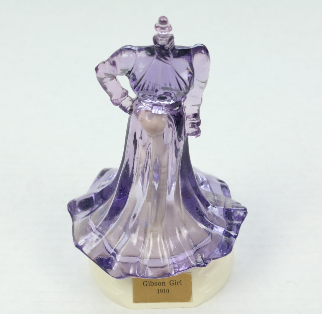 Fenton Glass Legendary Fashions Gibson Girl