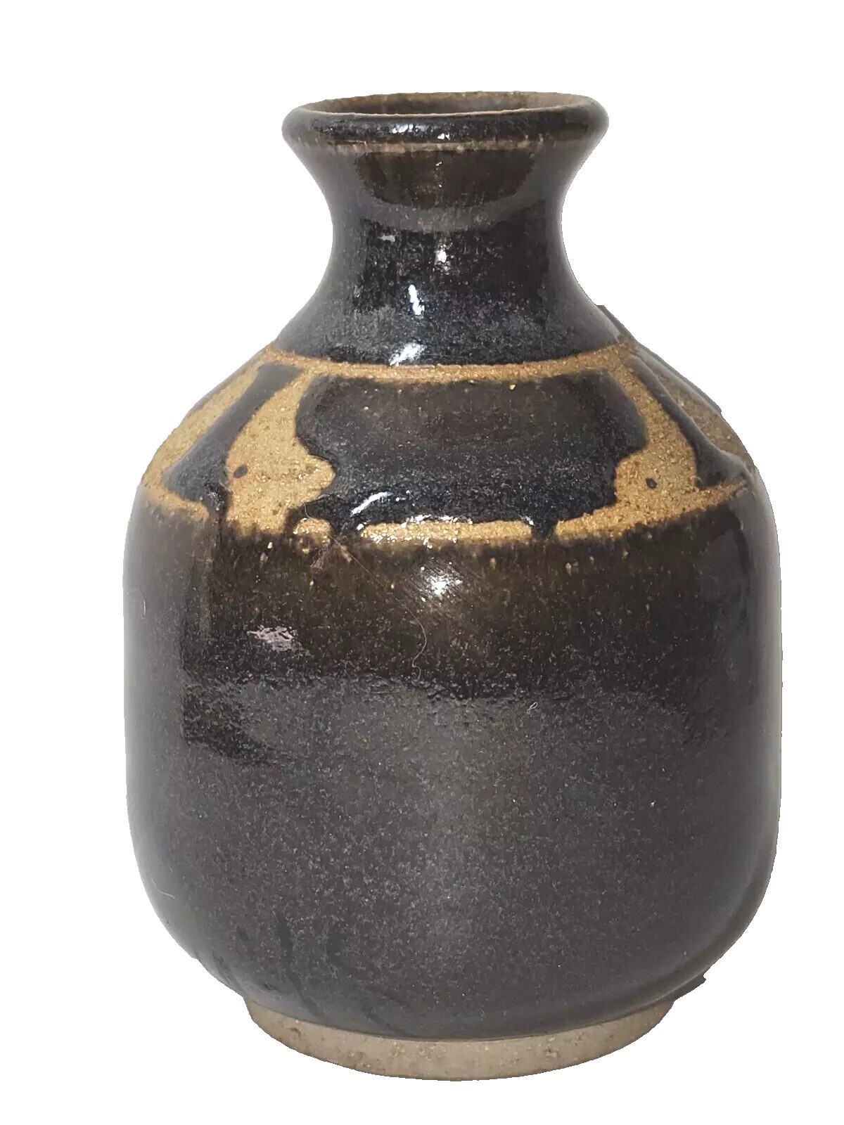 Original Aspen Art Potter Vase Handcrafted 4.5″ tall x 3″ Wide Colorado Signed