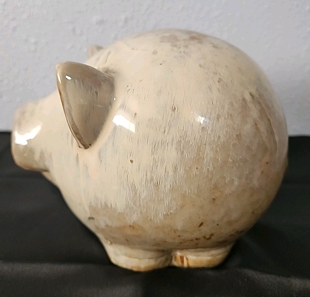 studio pottery Pig 6″ Tall 7″ Long