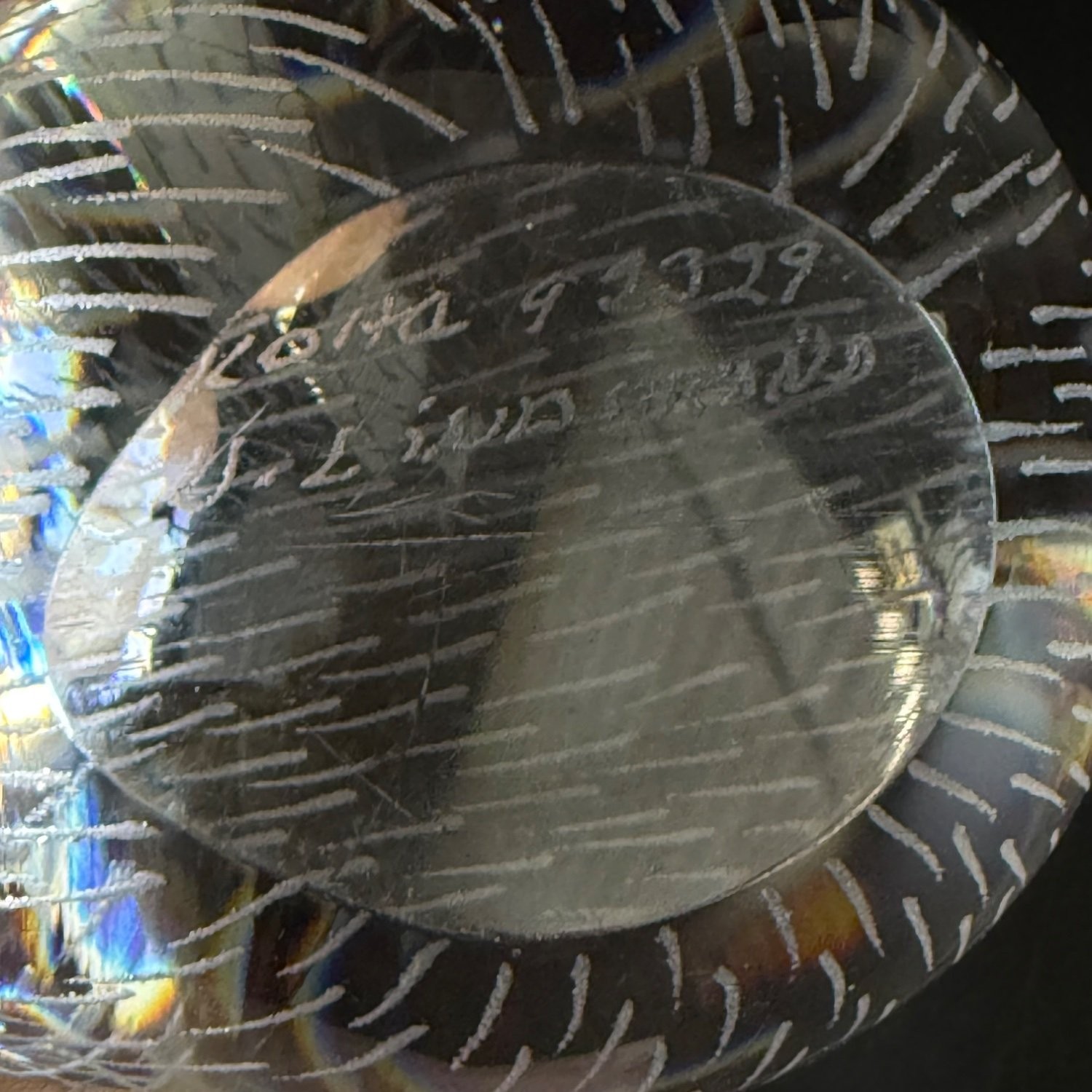 Kosta Boda Hedgehog Figurine Signed Crystal Glass Paperweight mid-20th Century