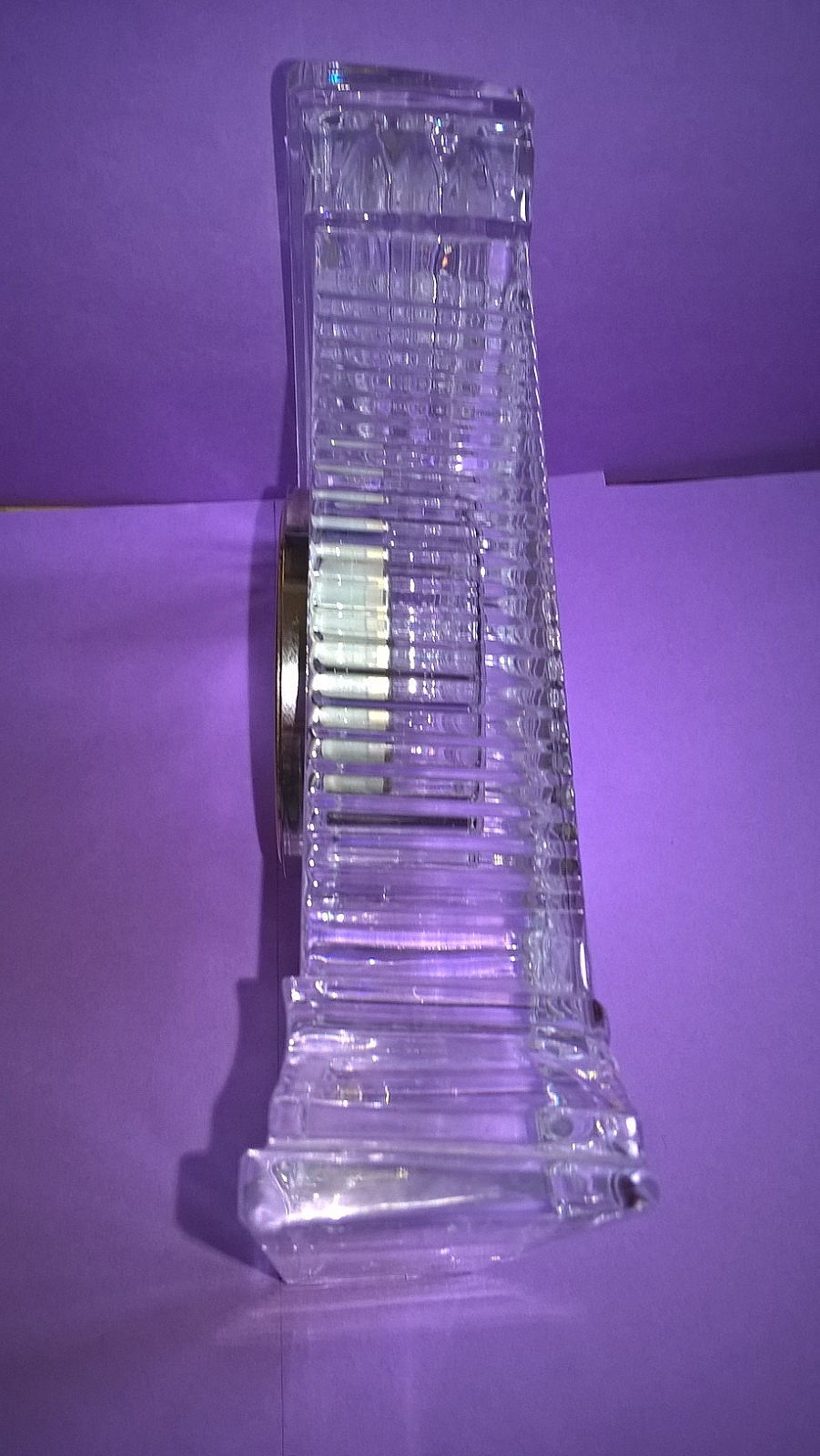 Signed Waterford Crystal LARGE ATRIUM CLOCK New Battery