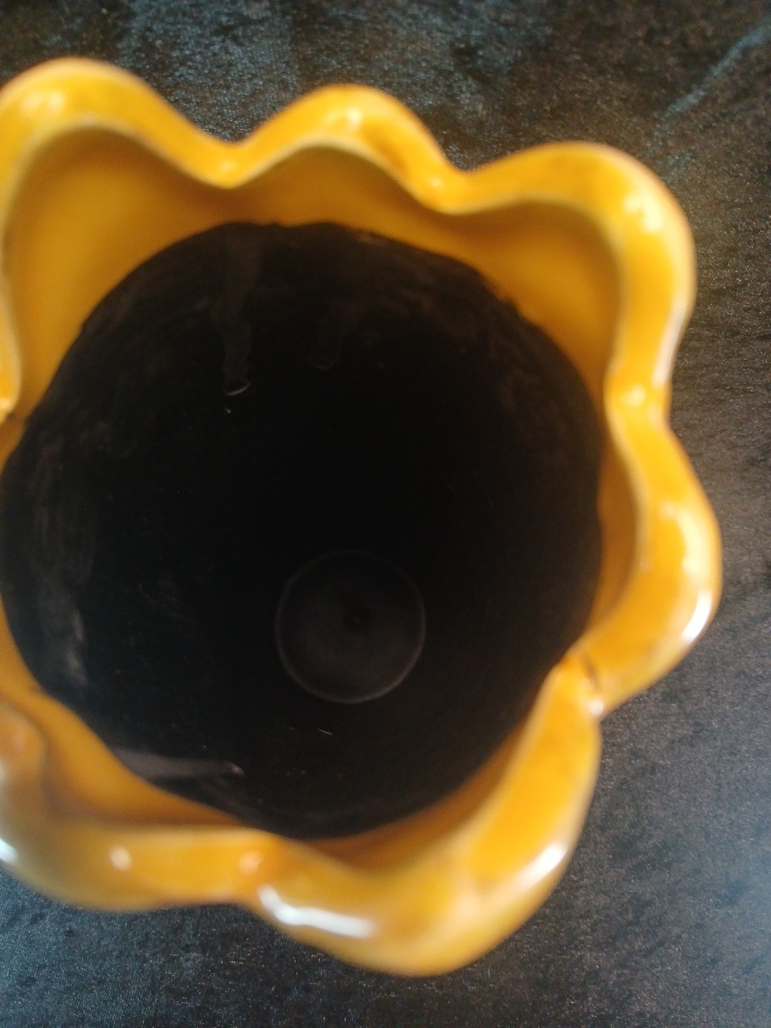 Corn On The Cob Shaped Vase 9.5 Inches Tall Ceramic
