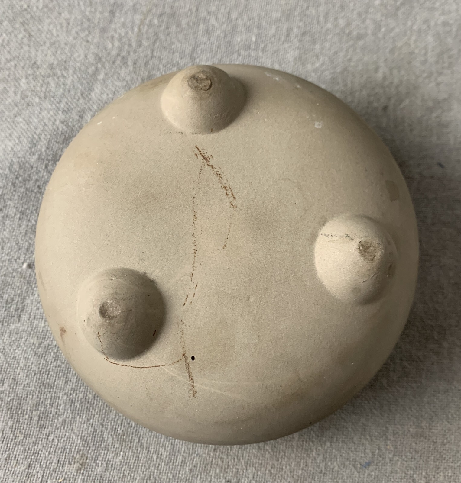 Vintage Unbranded Clay Ceramic Vase Pot Planter W/ Drip Design