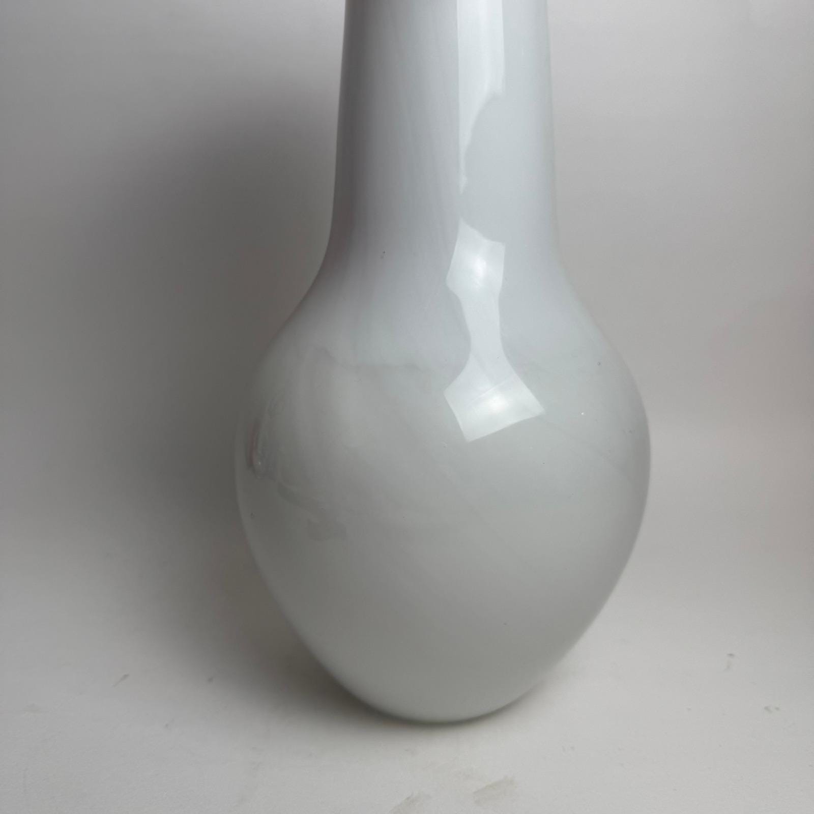 Mihai Topescu Children’s Collection Art Glass Face Vase Abstract Studio Colorful