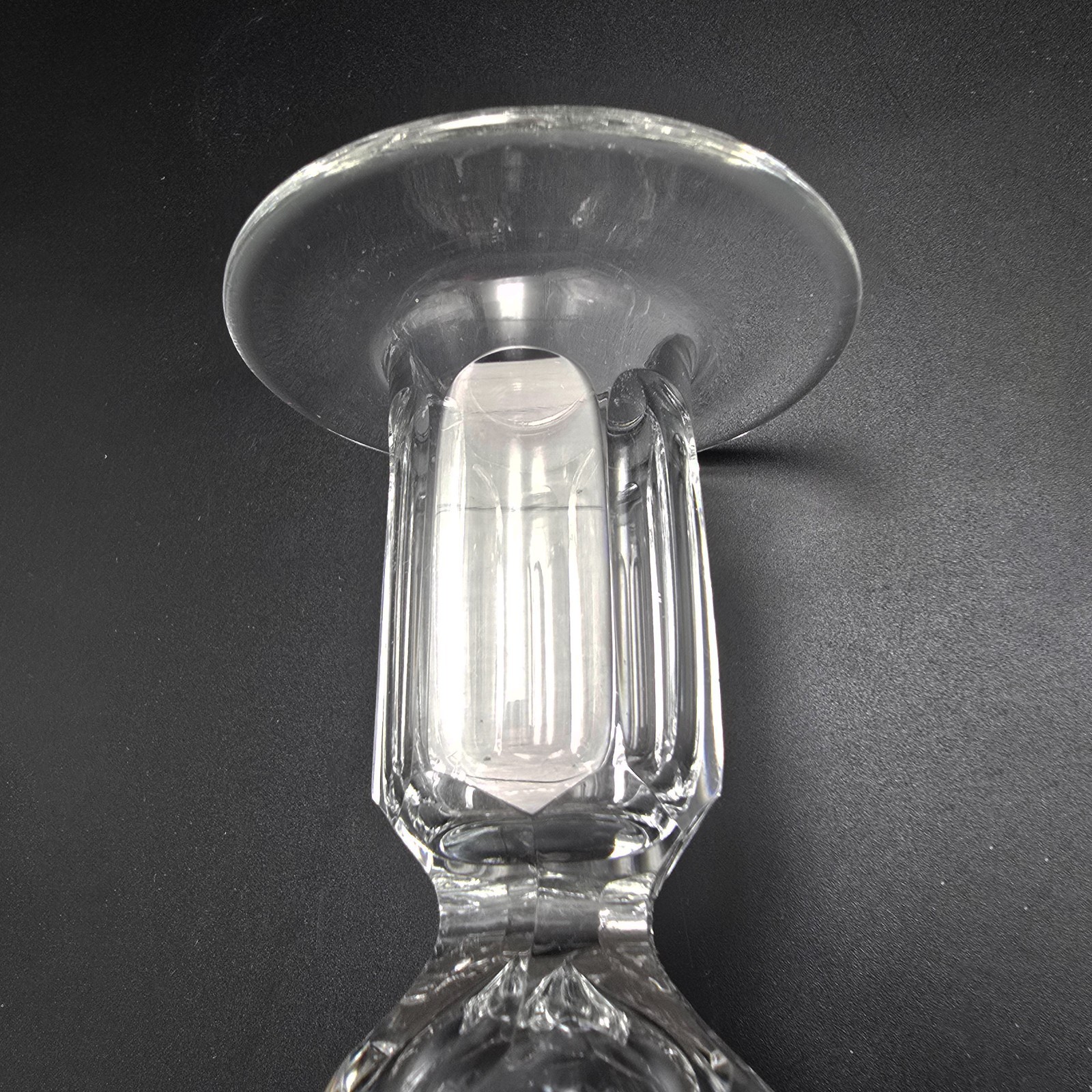 ABP Cut Crystal Candlesticks, Pair, 11.75″, Rich Cut, 1876 to 1910 – A36183