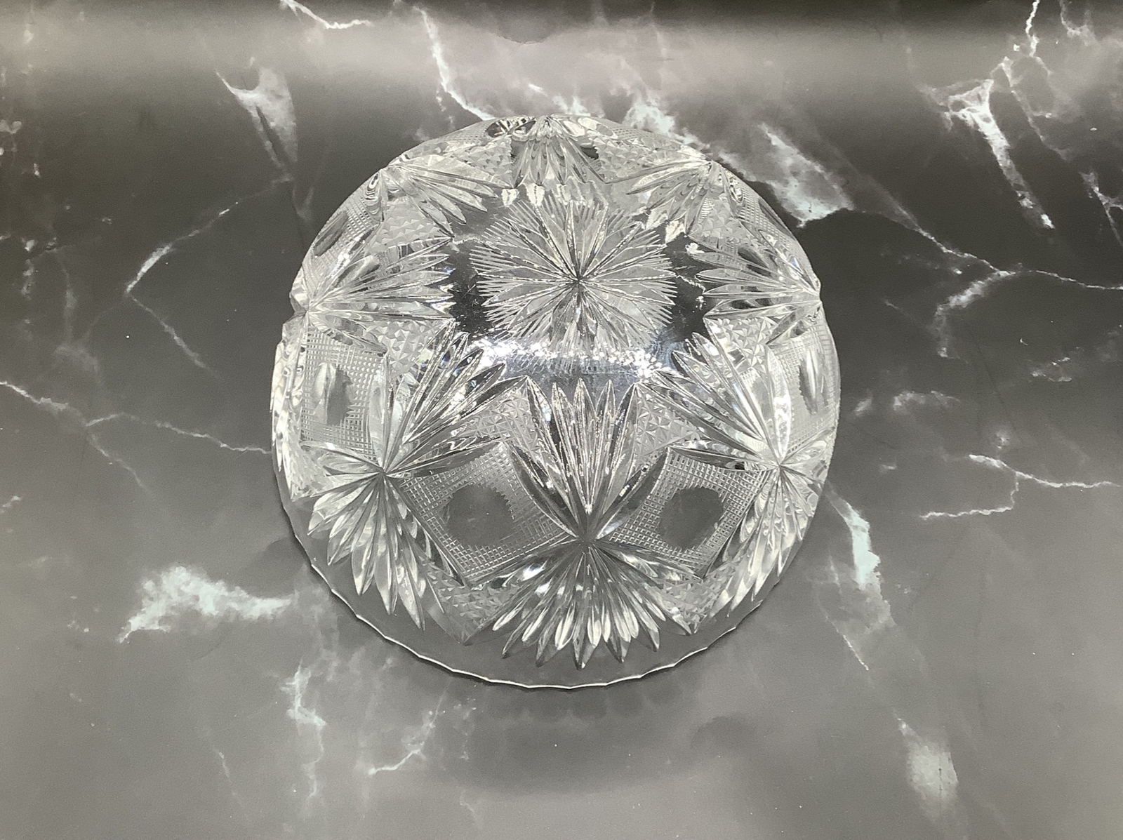 EDINBURGH Crystal – EMBASSY Cut – Finger Bowl Glass Vintage Estate Find