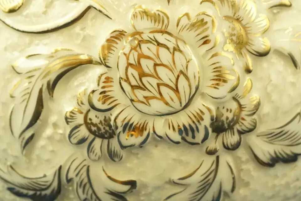 LA COLONNATA Ceramic vase Sesto Fiorentino 1800 1900 LIBERTY as DERUTA – ITALY