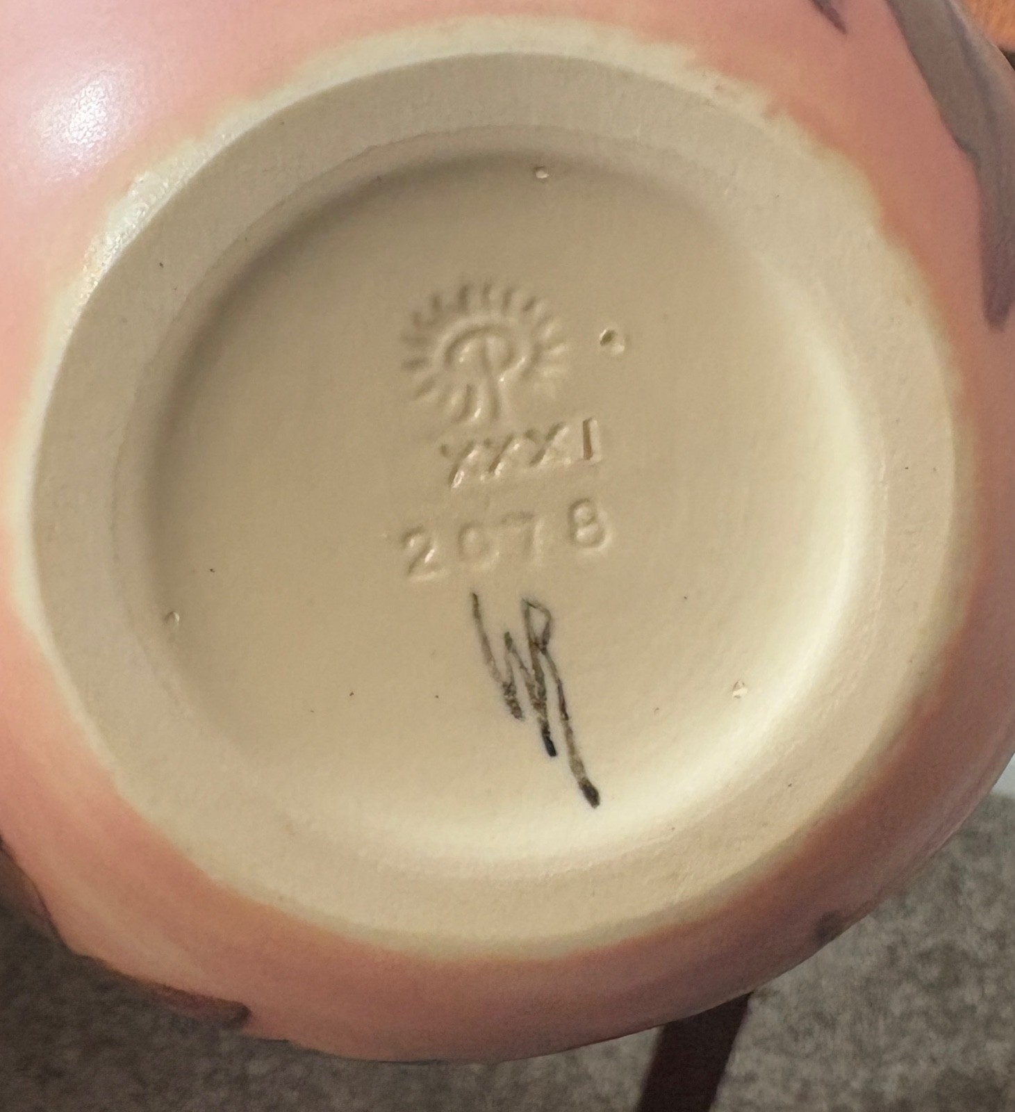Rookwood Pottery 1931 Art Deco Era Vellum Vase W. Rhem MINT!