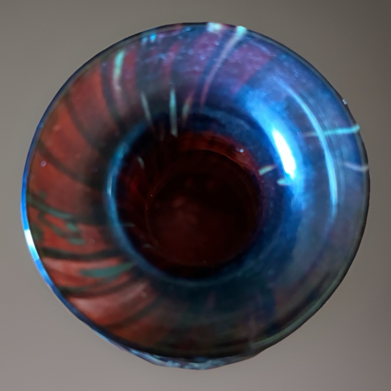 Robert Held Iridescent Art Glass Vase