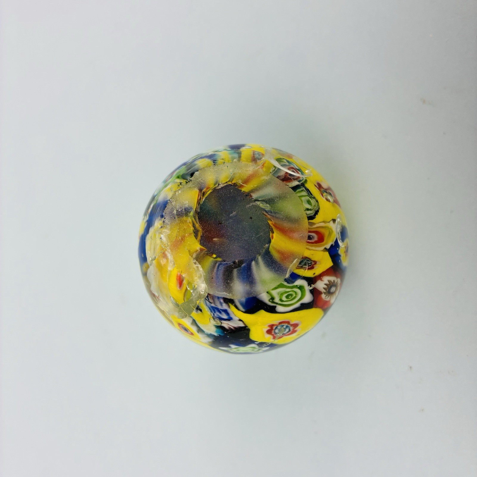 Set of 6 Millefiori Art Glass Ball Paperweights Murano Style – 4cm x 4cm 100g