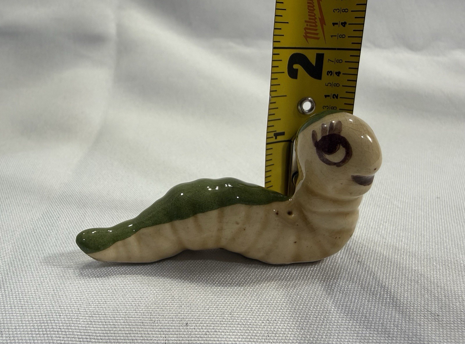 Rio Hondo California Pottery Caterpillar Inch Worm Ceramic Whimsical Garden Chic