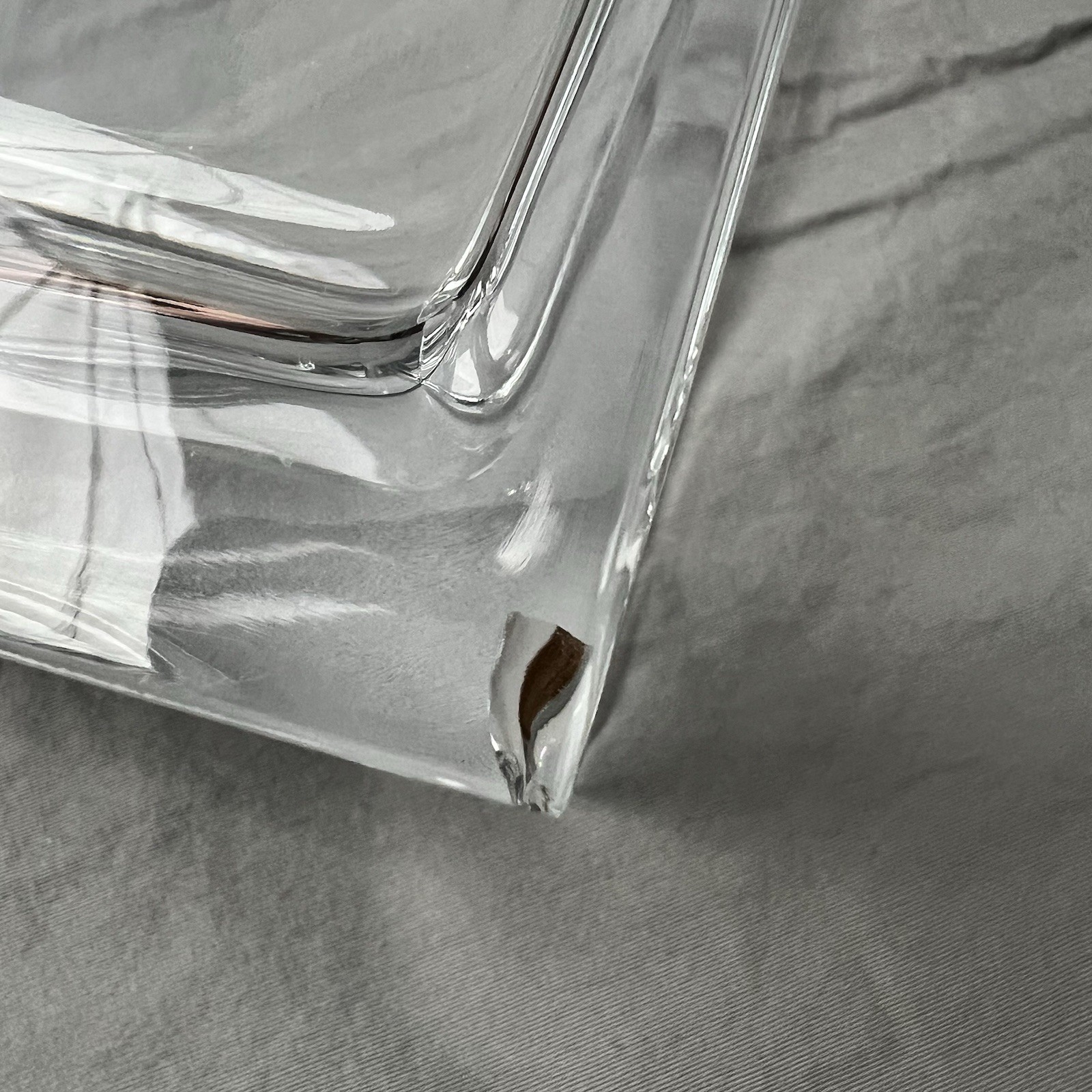 MIKASA – Exposure – Crystal 14″ Vase, Stunning Design – Retired Piece