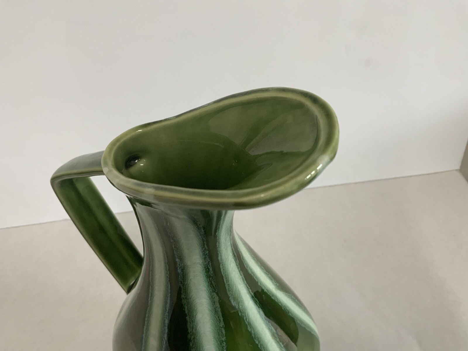 Rare Hull Art Pottery Continental Evergreen 56 Pitcher Vase