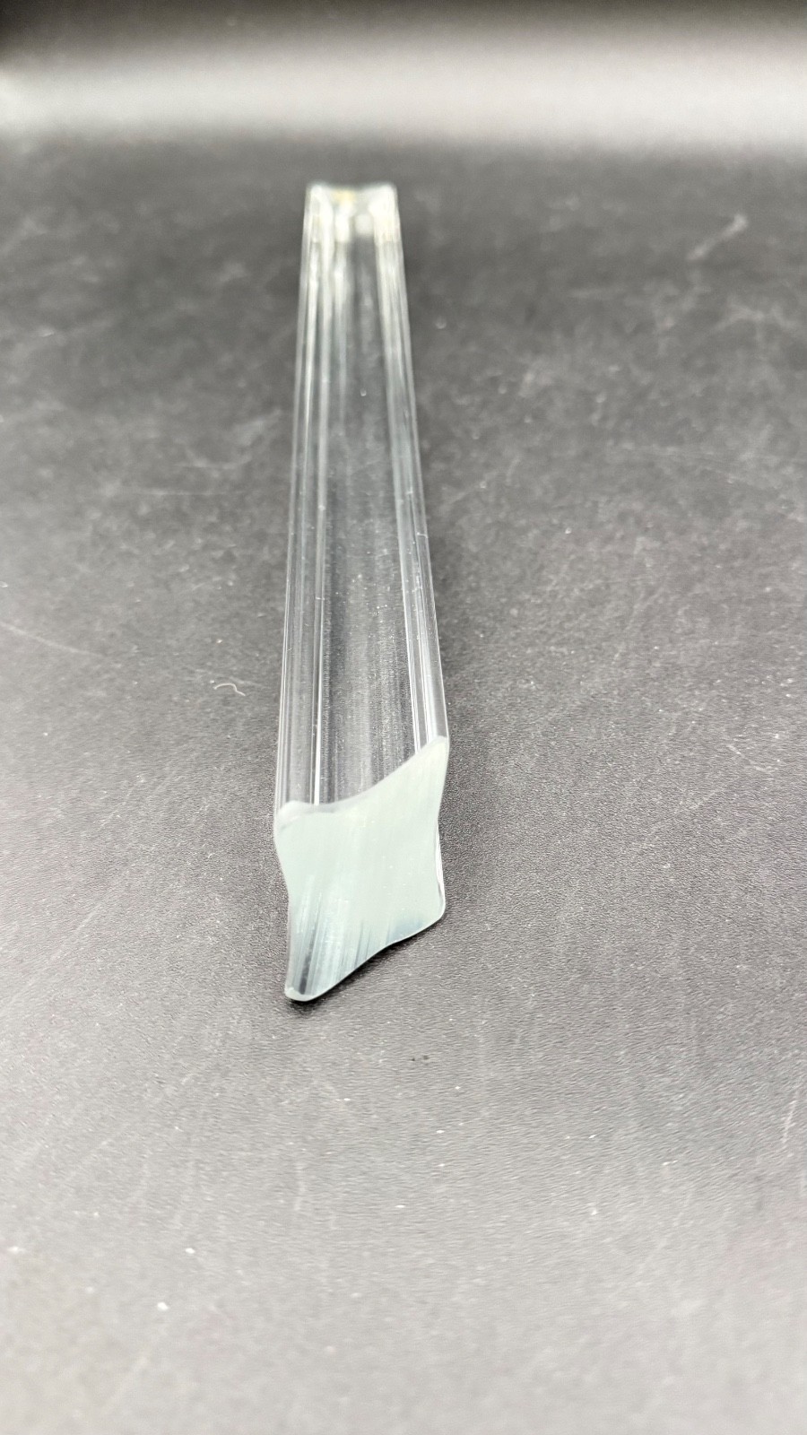 Italy Murano Crystal Replacement Prism 11 1/8″ Quadriedri For Venini Chandelier