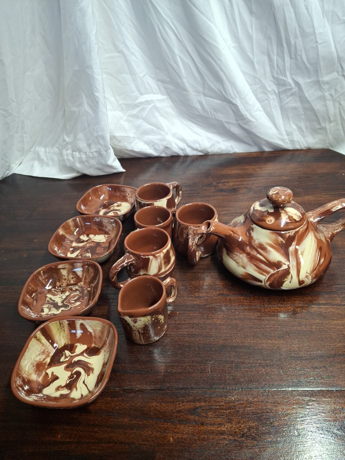clays in calico pottery