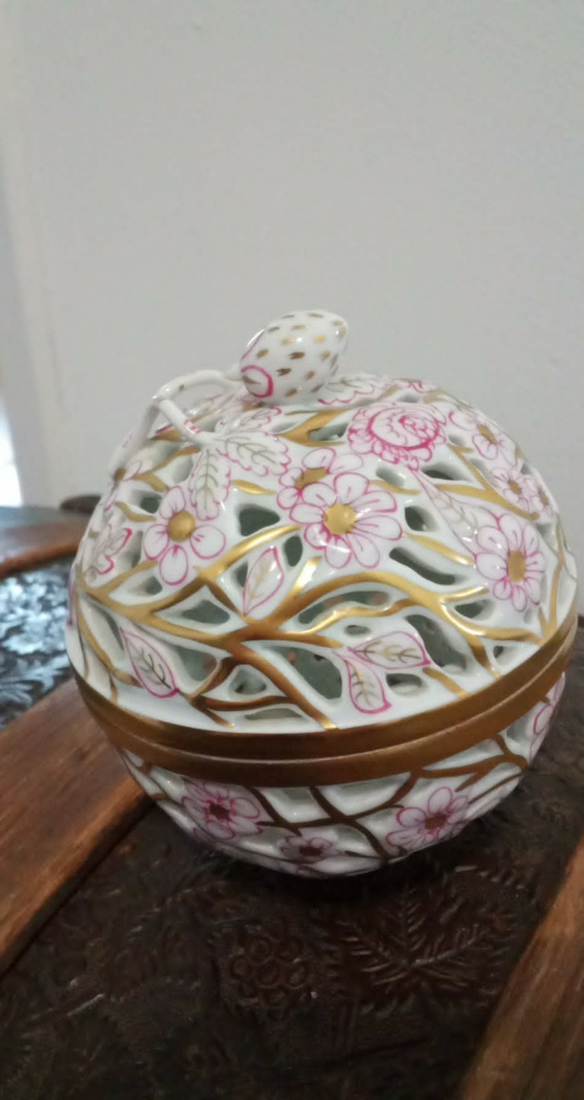 Herend Bonbon Porcelain Pink
