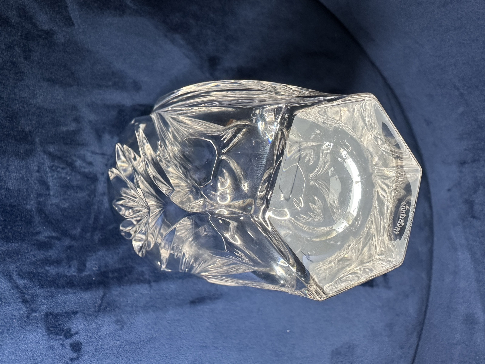 MARQUIS WATERFORD 6 1/2” SWEET MEMORIES CRYSTAL VASE SCALLOPED TOP & Cut HEARTS