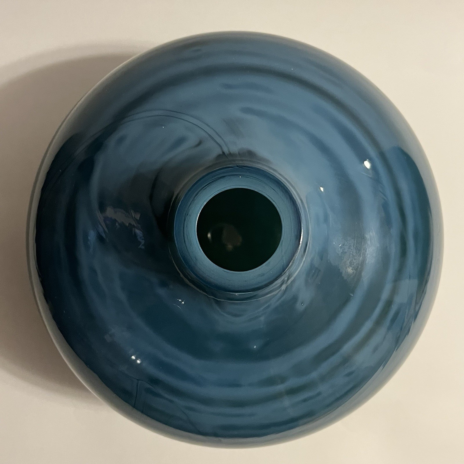 Handblown Recycled Glass Marella Vase Earth & Sky Blue Green 6″H FRONTGATE India