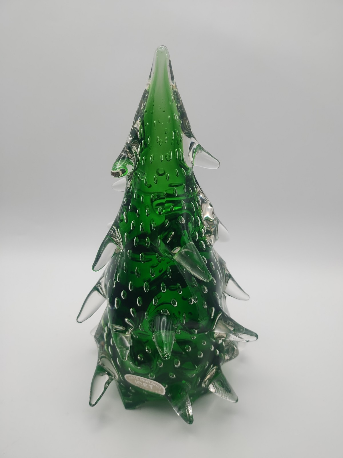 Vintage Murano ICET Art Glass Tree 7 3/4″ SEE PICS