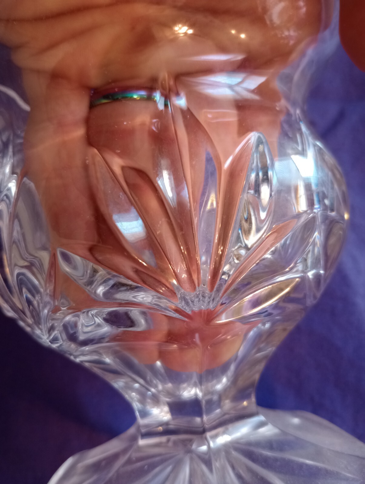 Royal Limited 24% full Lead Crystal Czech Republic Dish Bowl 5.5″ x 5″