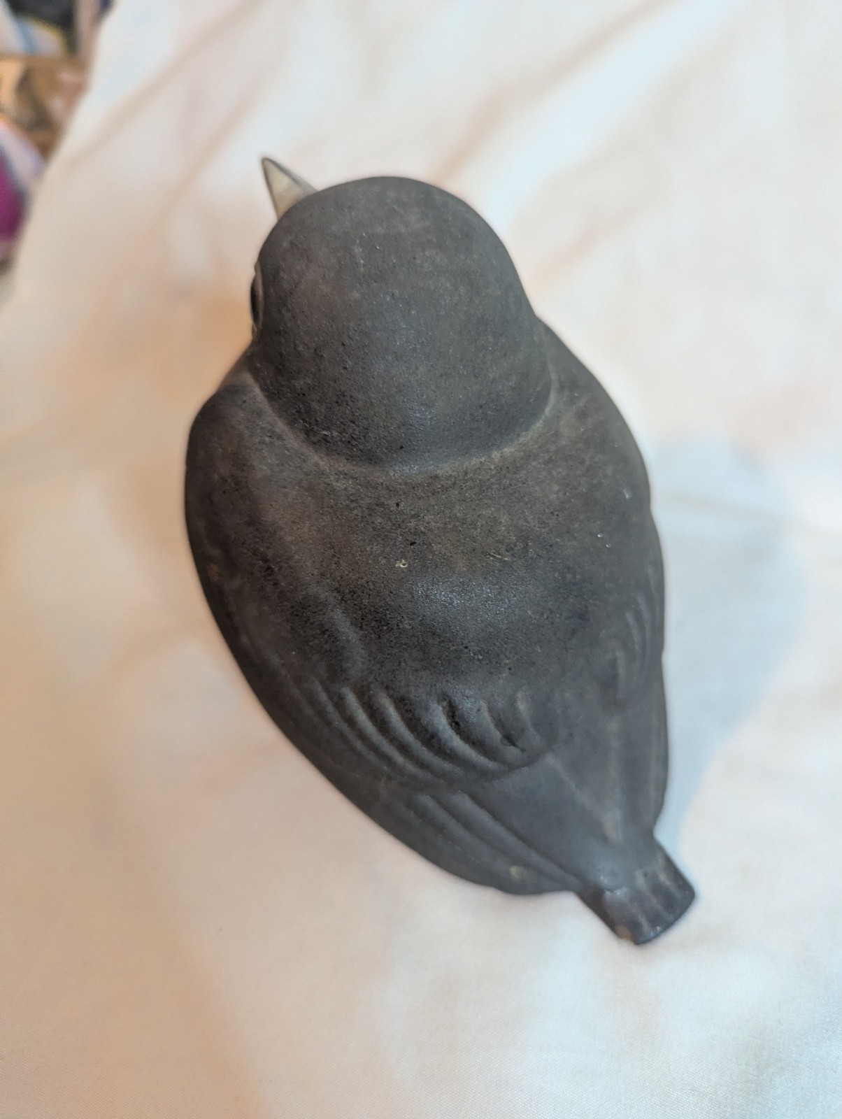 Vintage Chester Nicodemus Ferrostone Pottery Robin Bird 4 In Tall