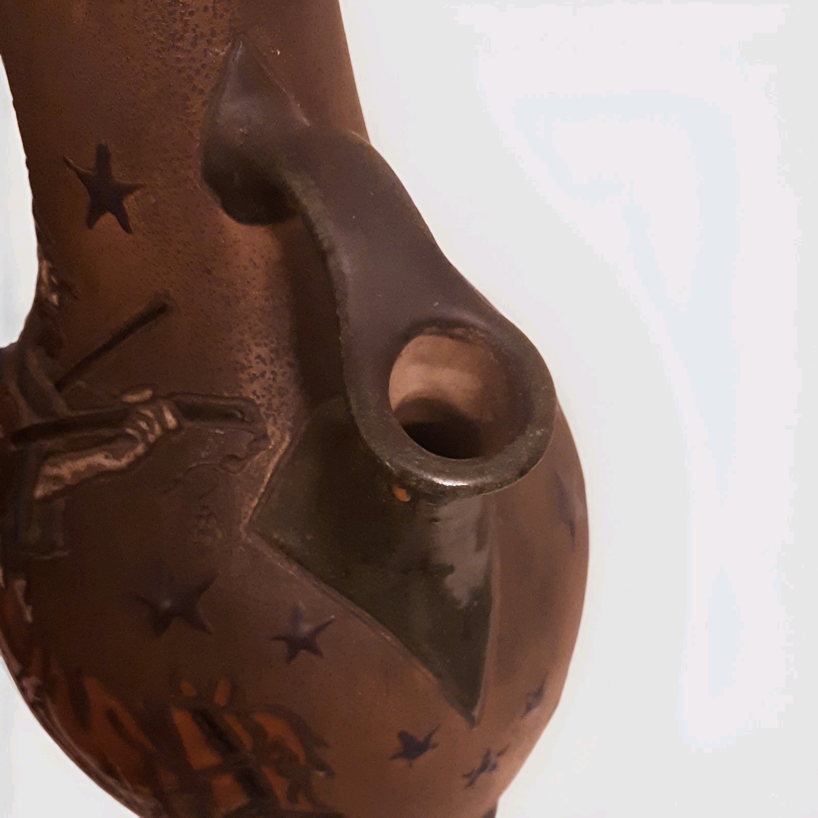 Antique Austrian/Czech Amphora Victorian ca. 1836-1900
