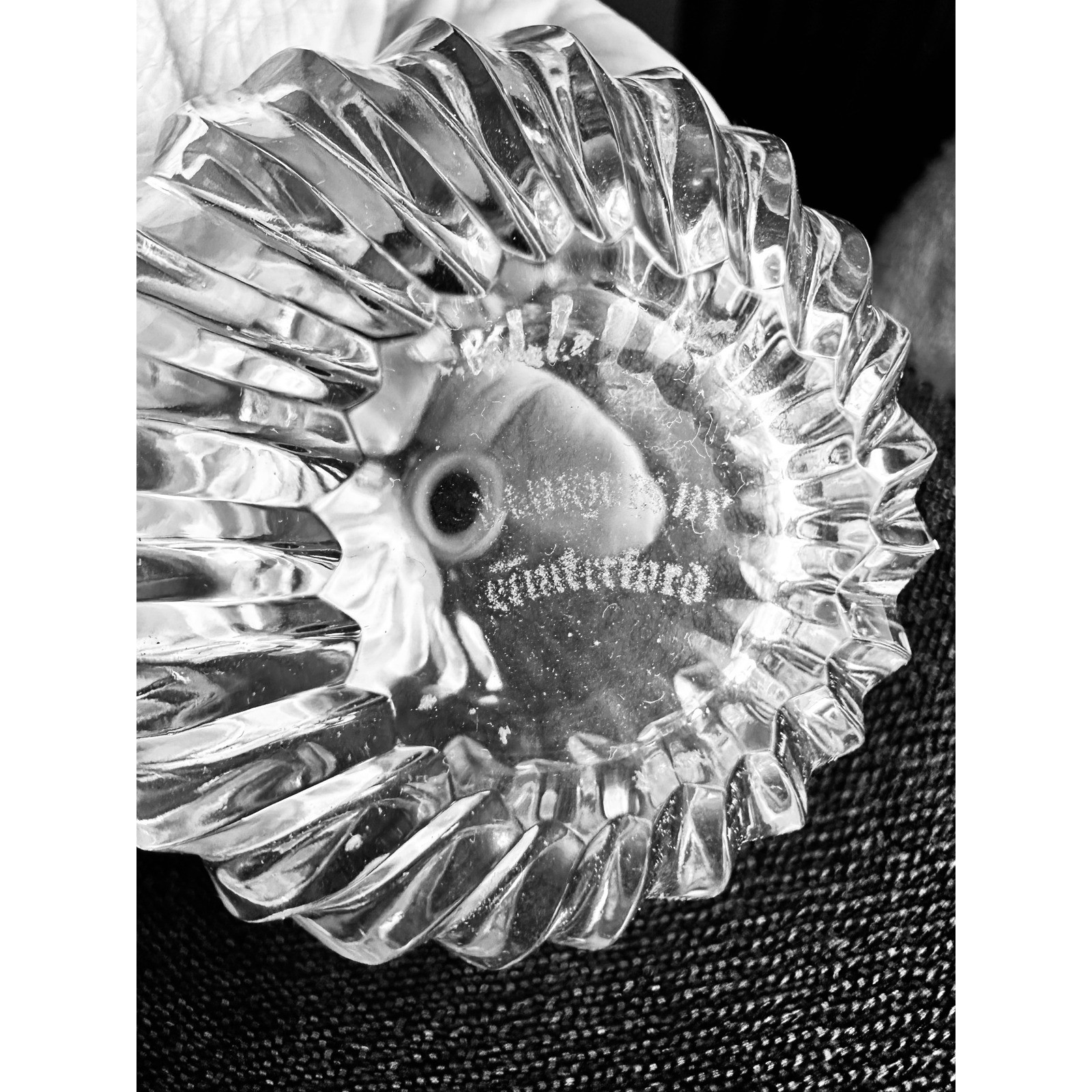 Marquis by Waterford Crystal Heart Stopper Perfume Bottle Made in Czech Republic