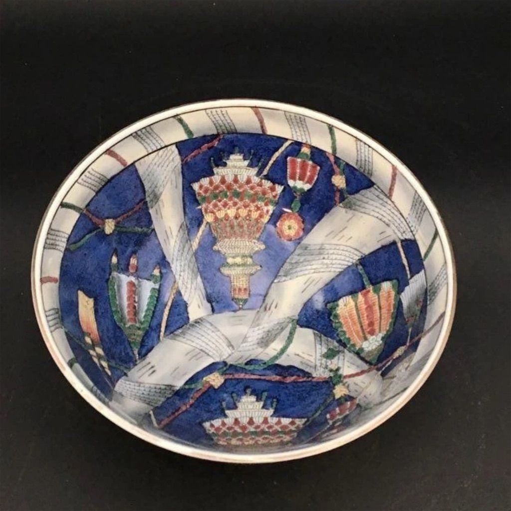 Vintage Antique Chinese Porcelain Asian Set Jar Bowl Candlesticks Vase