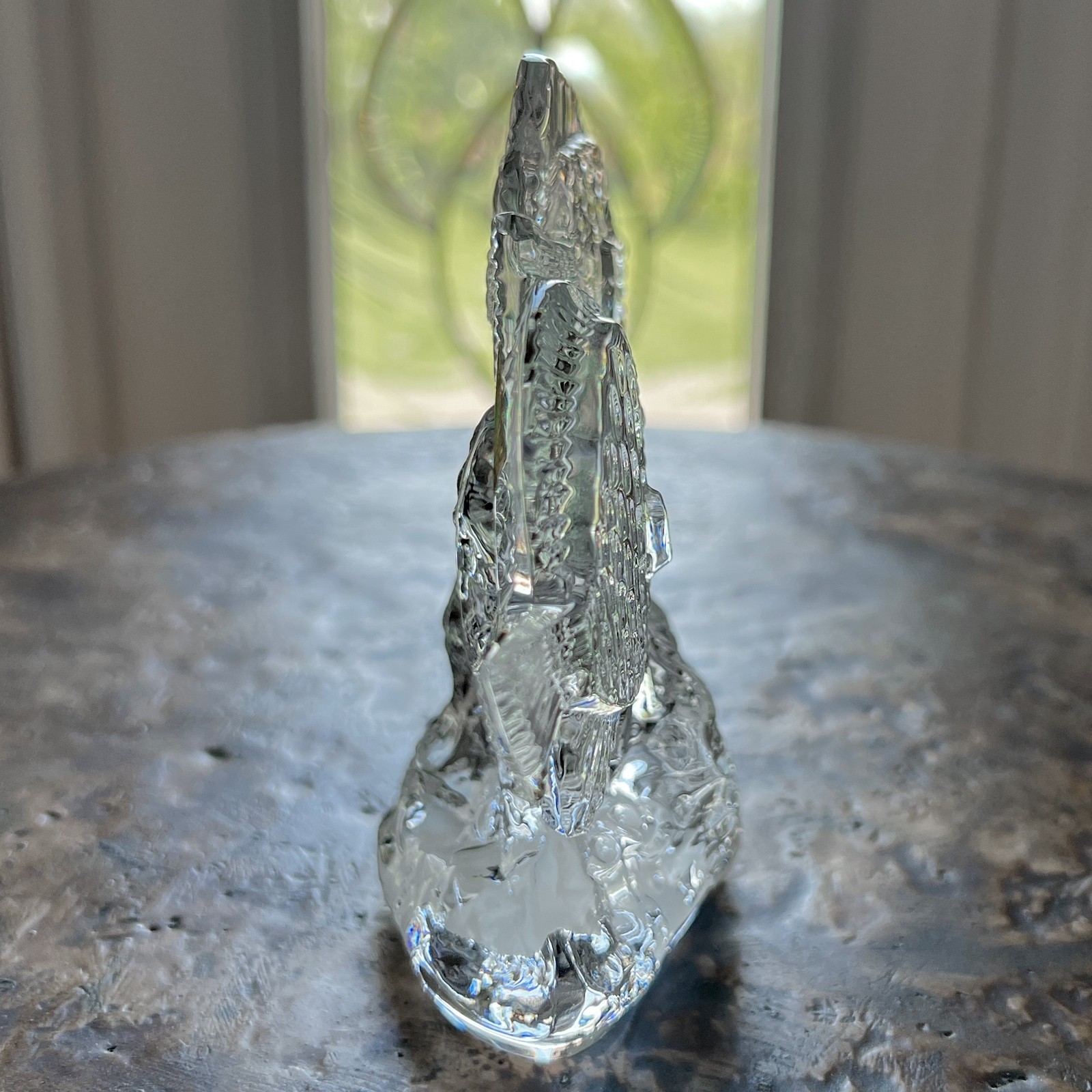 Waterford Crystal ANGELFISH Paperweight Figurine 7″ Beautiful Ireland Fish