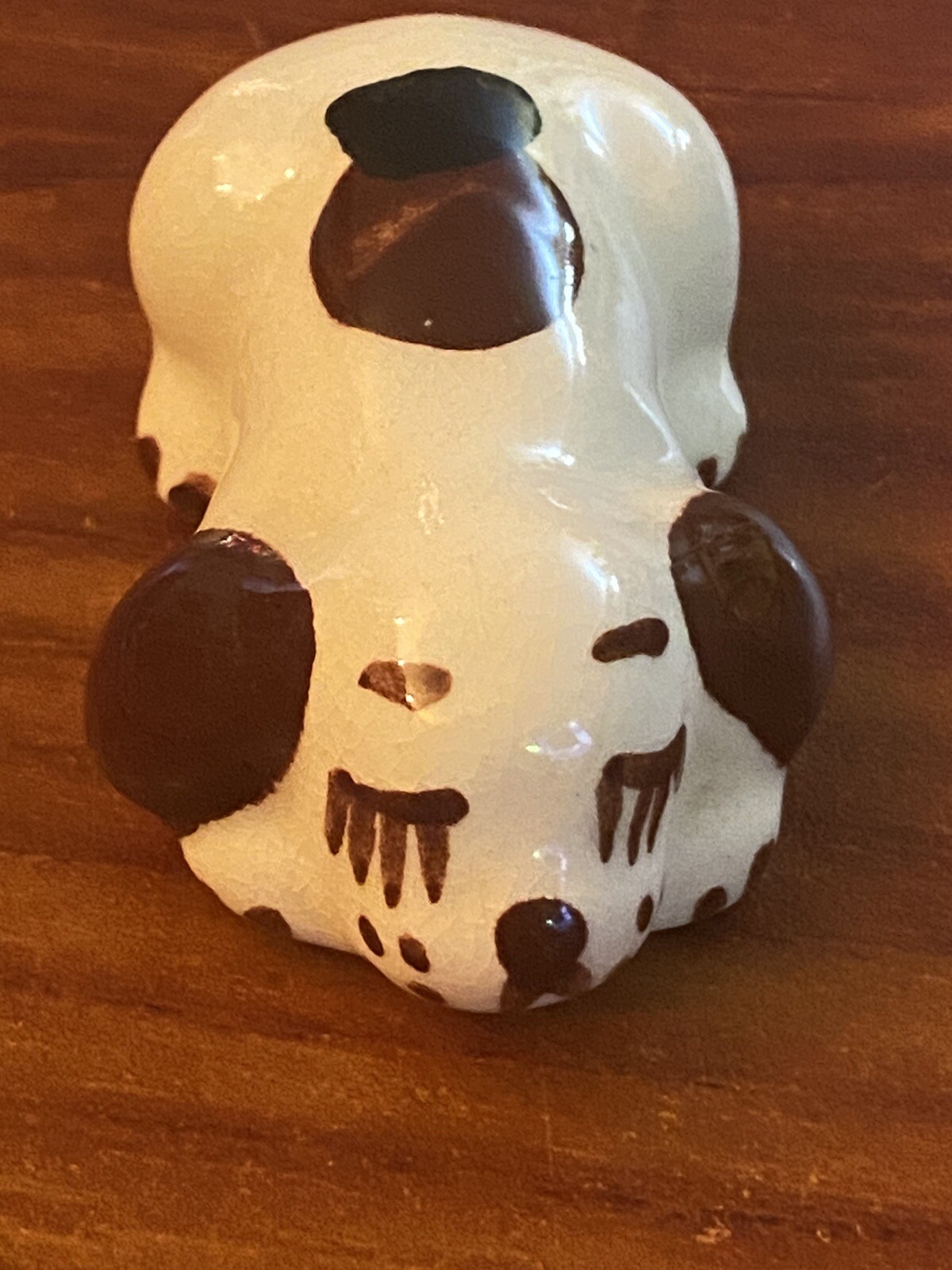 Rio Hondo California Pottery Dog Puppy Lying Down Vintage Figurine